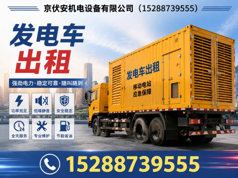 益阳发电车租赁展示图